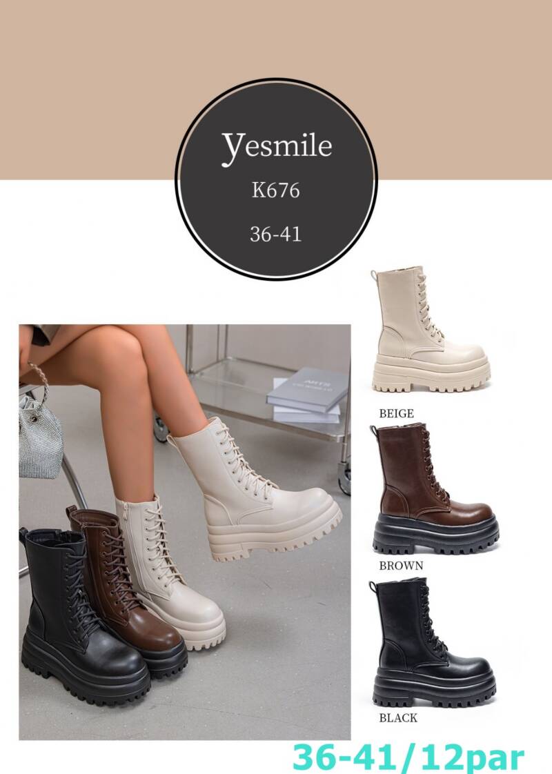Kozaki damskie Roz 36-41/ 12 par